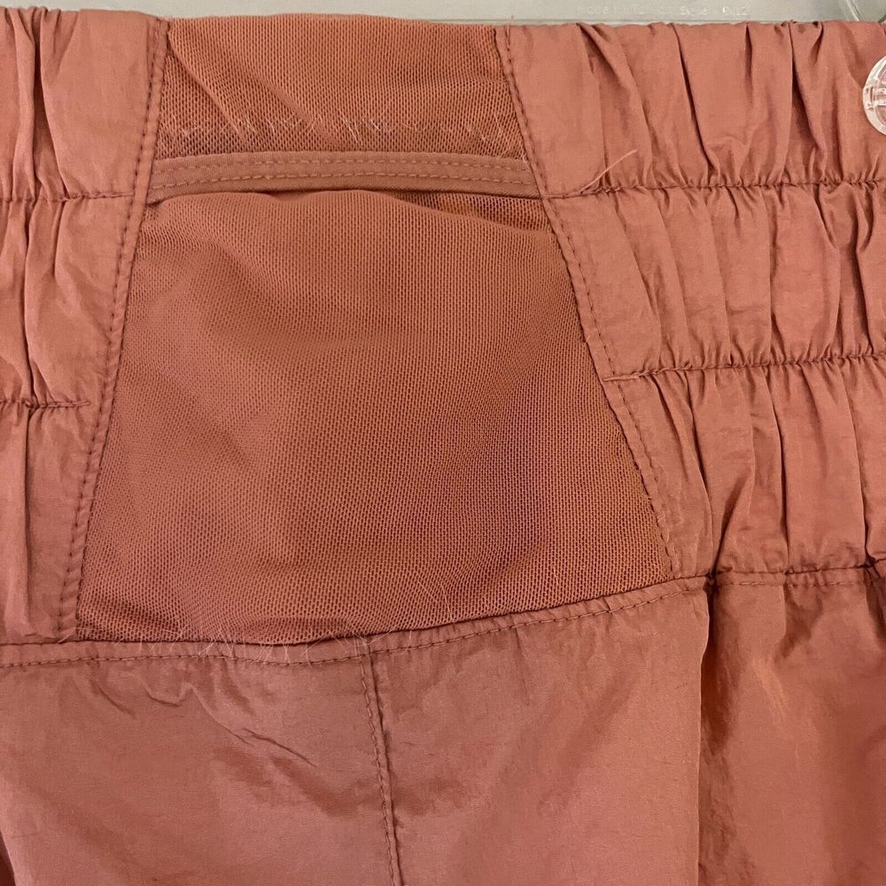 FP Movement Free People Womens Peach The Way Home Athletic Shorts Large Pull On - Picture 7 of 9